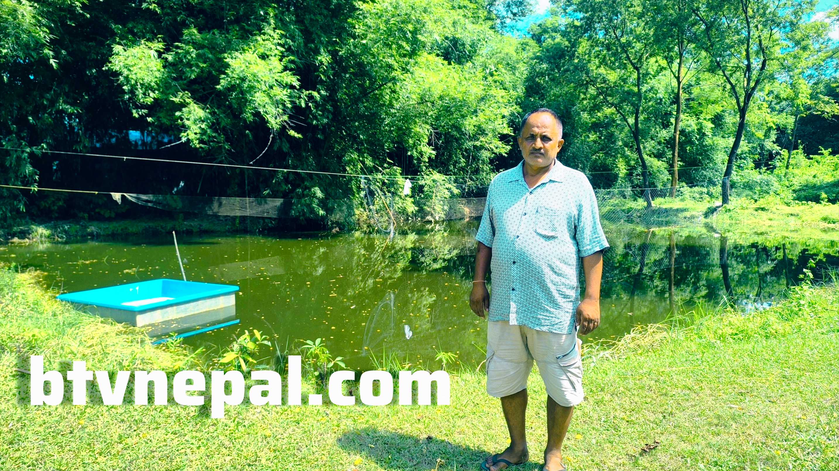 कोशी नदी किनारलाई माछा पर्यटन र एग्रो टुरिजमसँग जोड्दै माछापालक भीष्म अधिकारी