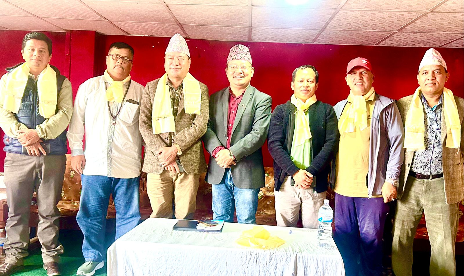 मजदुर भवन निर्माणका लागि एकलाख दिने मेयर चिन्तन तामाङको घोषणा