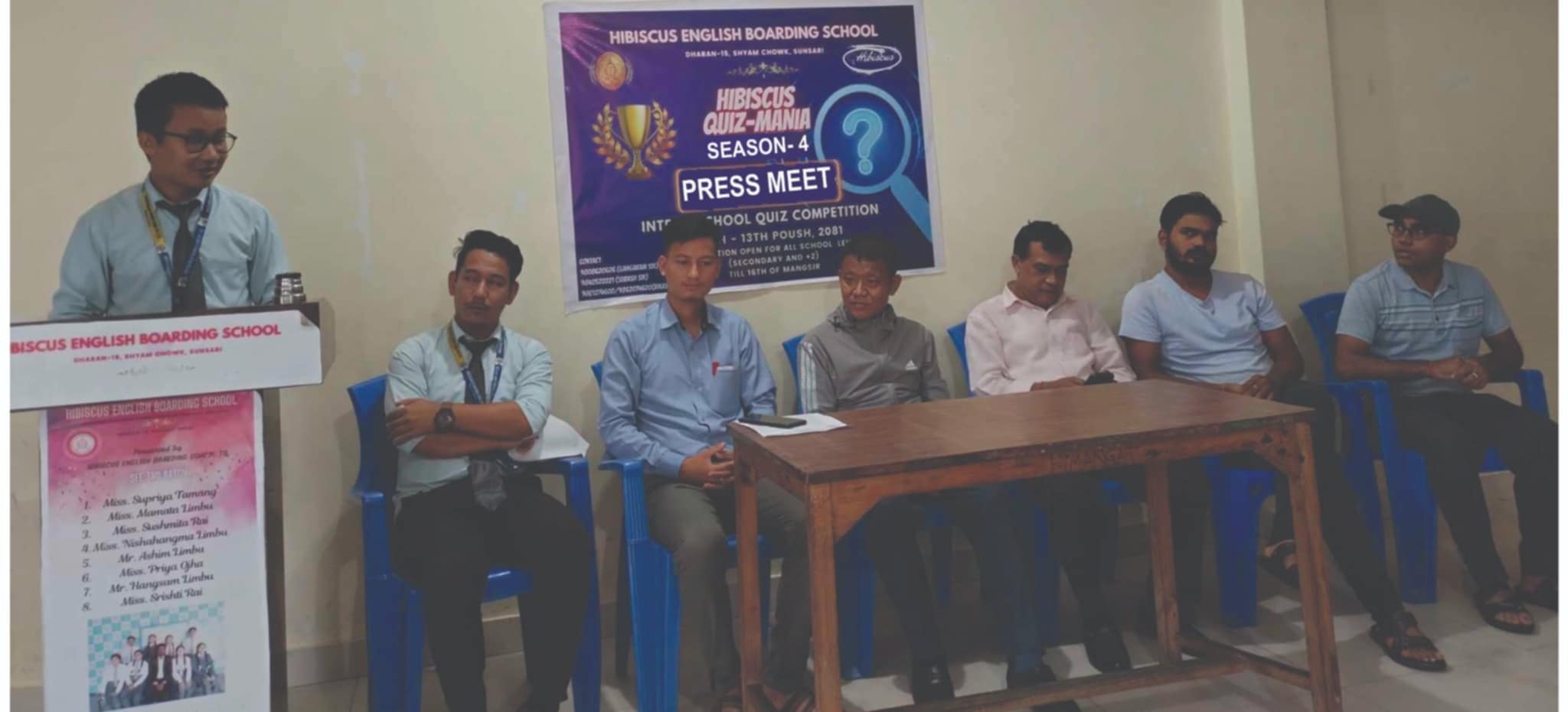 हिबिस्कस स्कुलद्वारा खुला हाजिरी जवाफ प्रतियोगिता,