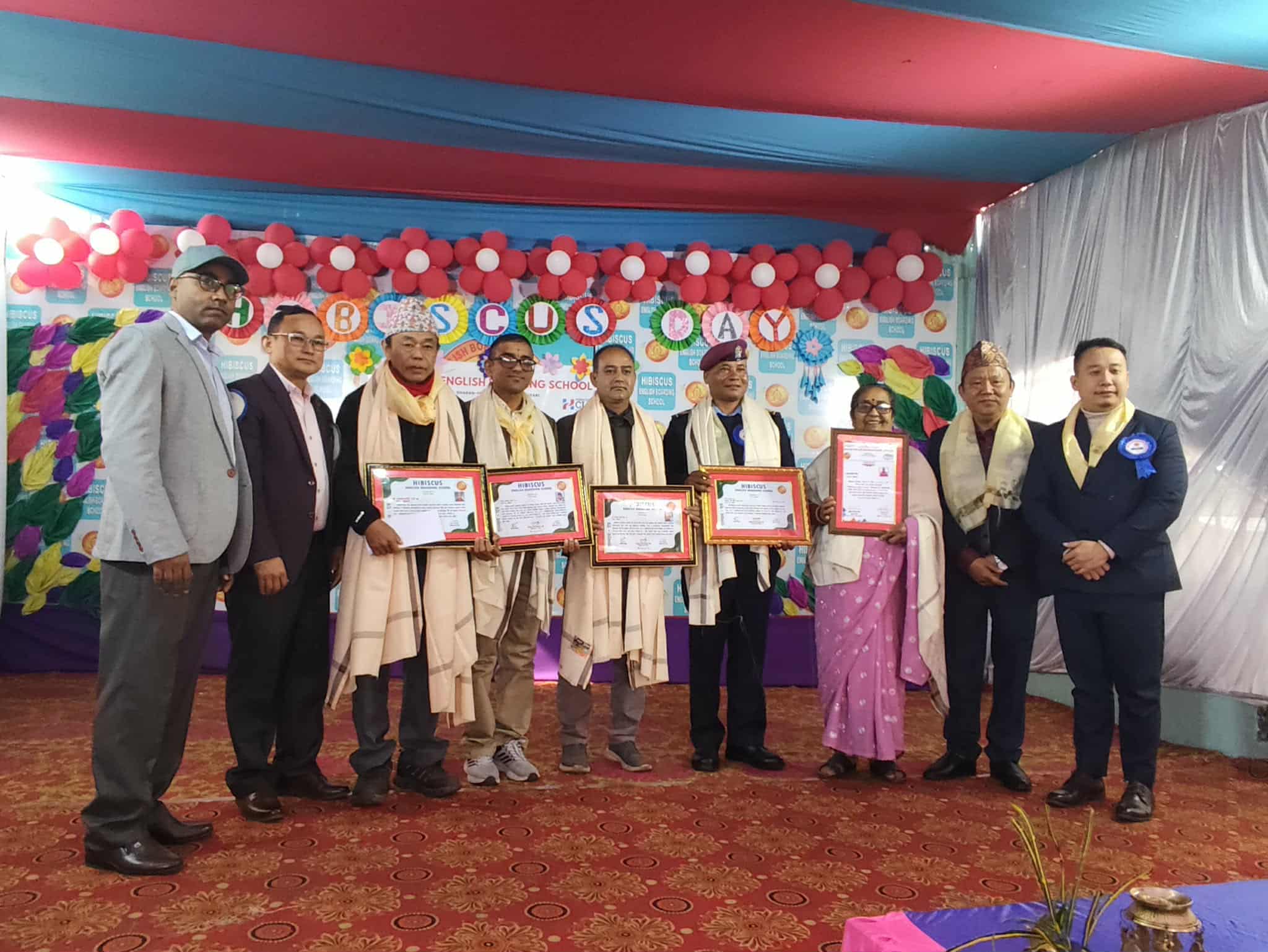 हिबिस्कस इङलिस स्कुलको बार्षिकोत्सव तथा पुरस्कार वितरण सम्पन्न