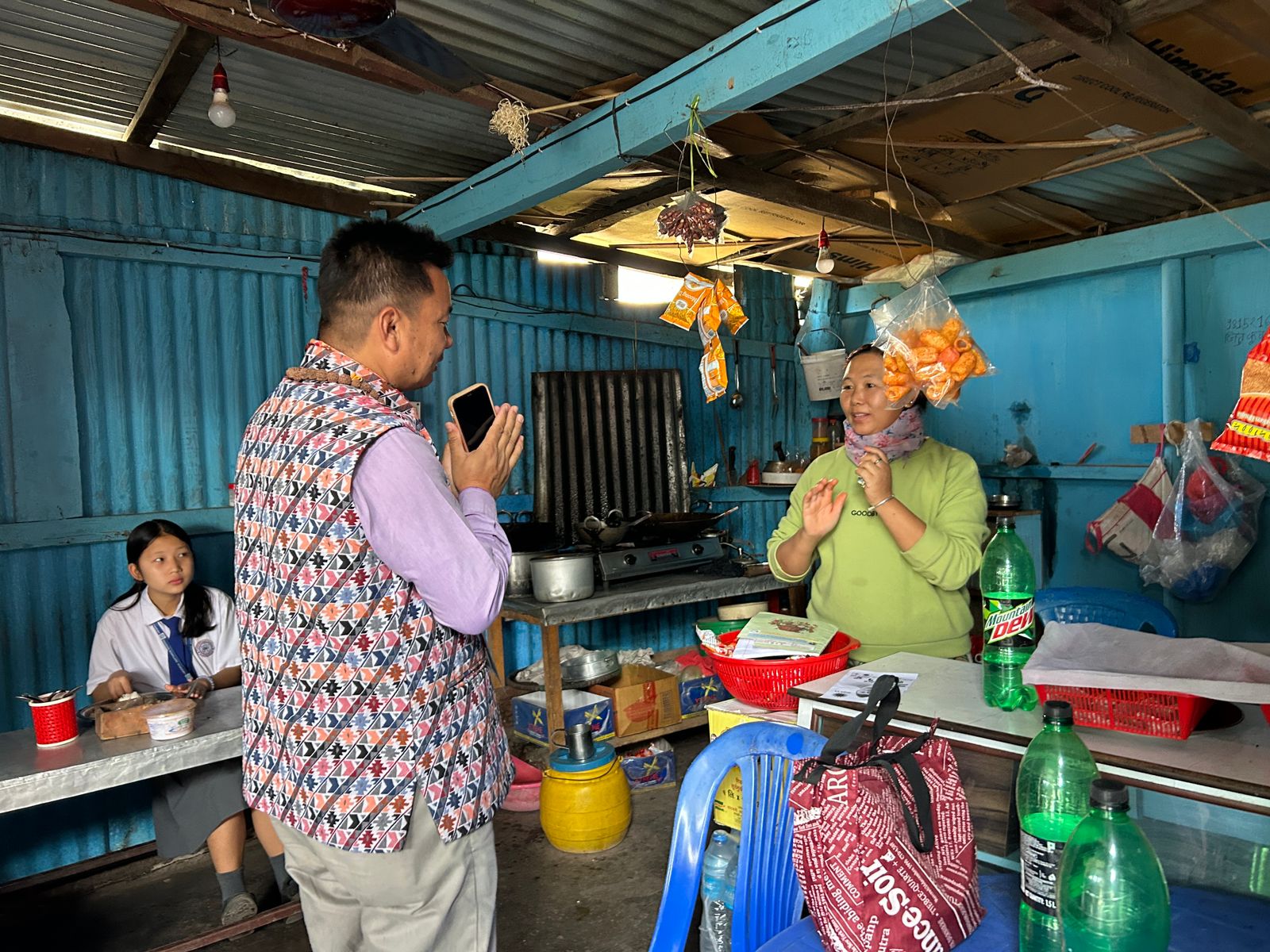 टिकाराम लिम्बुलाई धरान–५ मा फुलमालालले स्वागत