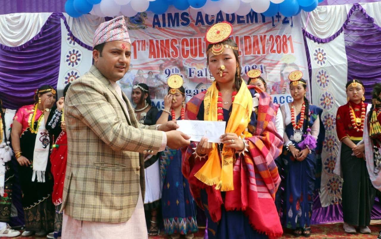 रजत जयन्तीका अवसरमा एम्स एकेडेमीद्वारा २५ जनालाई  छात्रवृत्ति घोषणा