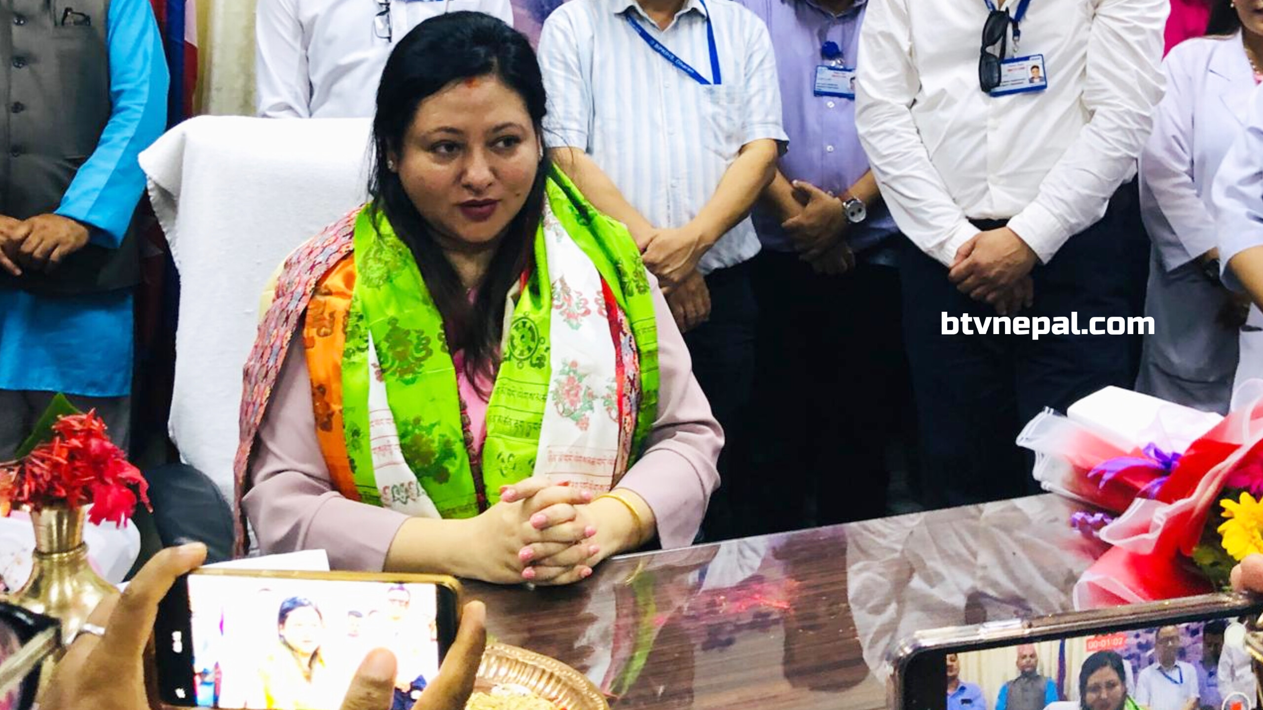 बीपी प्रतिष्ठान स्थापनाको ३३ वर्षपछि महिला उपकुलपति, डिजिटलाइजेसन र एमआरआई सेवा प्राथमिकता