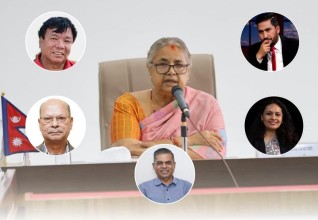 प्रधानमन्त्री कार्कीले पाँच मन्त्रीको नाम सिफारिस, चारजनाले गरे सपथ