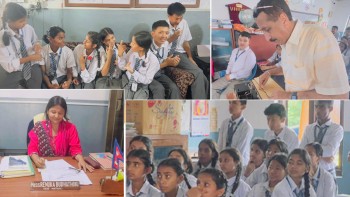 पूर्वाञ्चल बहिरा विद्यालयमा दृश्य पाठ्यसामग्रीमार्फत पठनपाठन सुरु 