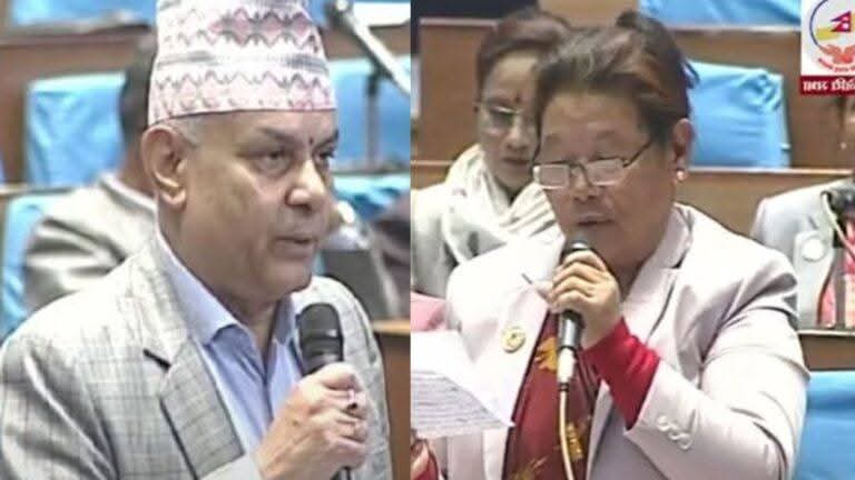 श्याम घिमिरेलाई सांसद राईको प्रश्नः यौन व्यवसायमा आफ्नो परिवारबाट अघिसार्न आँट गर्नुहुन्छ ?