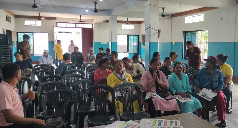 धरानमा स्ट्रीट फुडमा स्वास्थ्य रङ प्रयोगबारे सचेतना कार्यक्रम सम्पन्न