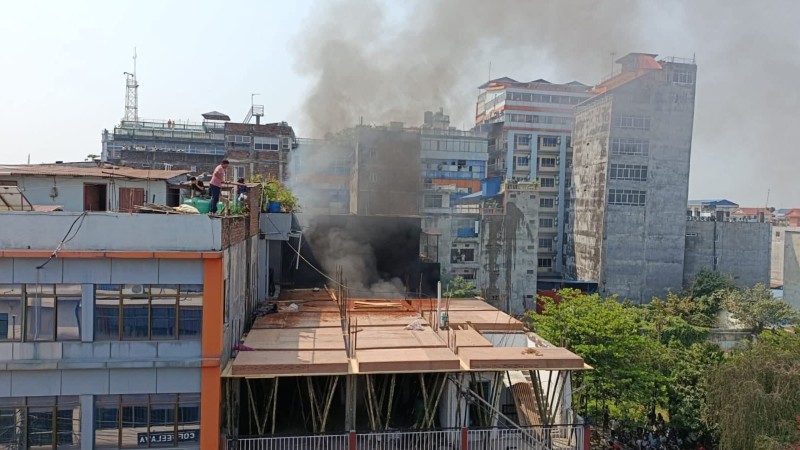 इटहरी आगलागी नियन्त्रणमा