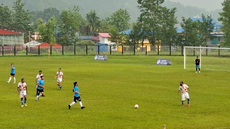 हाम्रो धरान भेट्रान फुटबल प्रतियोगिताको चौंथो संस्करण : उद्घाटन खेलमा धरान विजयी