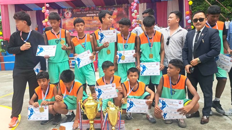 डिपो बास्केटबलको उपाधि प्रभातलाई
