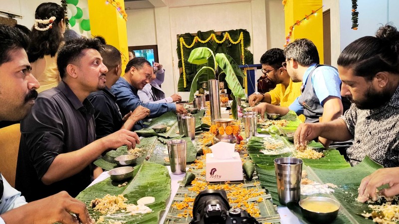 'साउथ इण्डियन थिम' मा प्राइम भिजनका विद्यार्थीले पस्किए - इडली, साम्बर, डोसा