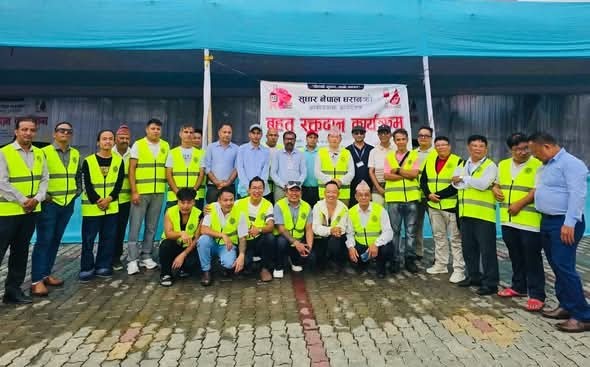 सुधार नेपालद्वारा एकैदिन ३५० पिन्ट रगत संकलन