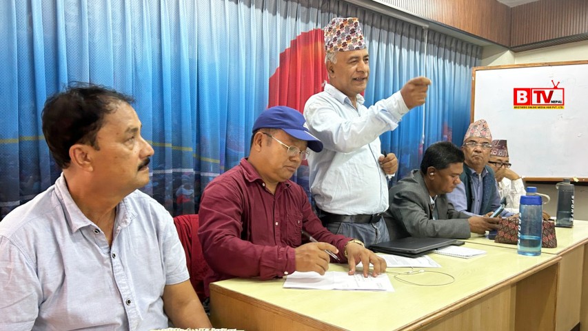ऐन संशोधनका लागि खबरदारी गर्दै यातायात श्रमिक
