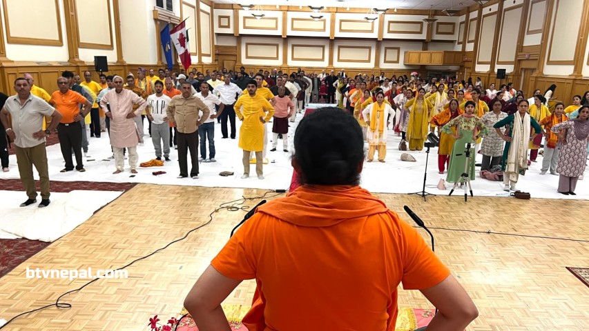 जगदगुरु सिद्धबाबाको आध्यात्मिक जागरण क्यानडामा : ध्यान, योग र साधना यात्रा जारी