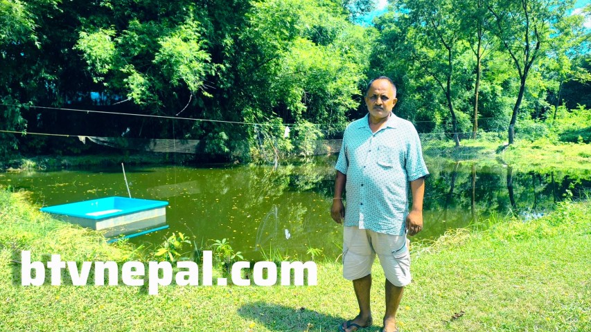 कोशी नदी किनारलाई माछा पर्यटन र एग्रो टुरिजमसँग जोड्दै माछापालक भीष्म अधिकारी