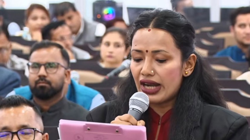 प्रहरी आईजीपीमाथि आशिका तामाङको प्रश्न, सीमा जोगाउन पर्खाल वा काँडेतार लगाउन माग 